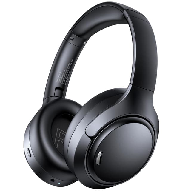 Hybrid Active Noise Cancelling Bluetooth 6.0 Headphones with 120H Playtime and Hi-Res Audio