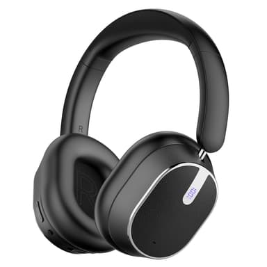 Hybrid Active Noise Cancelling Wireless Over-Ear Headphones with 120H Playtime and Hi-Res Audio