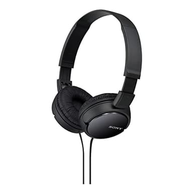 Sony MDR-ZX110 Wired On-Ear Headphones - Black