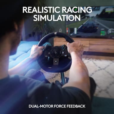 Logitech G920 Driving Force Racing Wheel and Floor Pedals for Xbox and PC