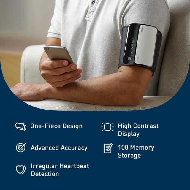 OMRON Evolv Wireless Blood Pressure Monitor with Upper Arm Cuff