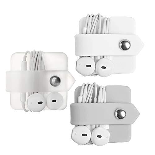 ELFRhino Silicone Earbuds Cord Organizer - Compact and Durable Cable Management