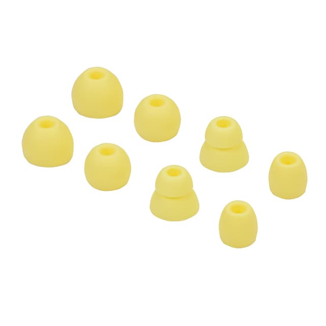 Replacement Silicone Eartips for Powerbeats Pro and Beats Wireless Earphones - 4 Pairs (Black)