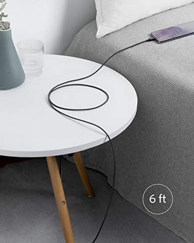 Anker USB C to USB C Cable, 60W Fast Charging (6 FT, 2-Pack) – Durable and High-Speed for USB-C Devices