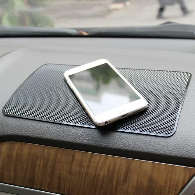 Car Dashboard Anti-Slip Rubber Pad – Universal Non-Slip Mat for Phones, Sunglasses, Keys, and More