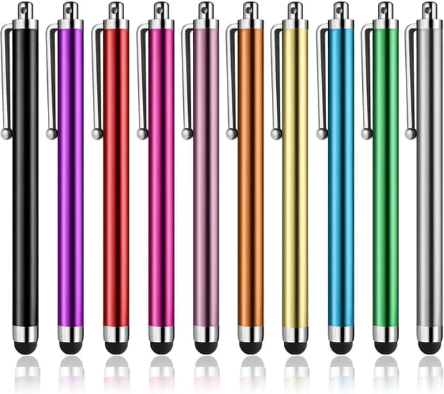 Abiarst Universal Stylus Pens for Touch Screens - 10 Pack