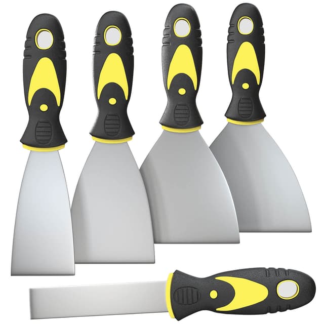 Rerdeim 5Pcs Putty Knife, Set, 1" 2" 3" 4" 5" Scraper, Spackle Knife, Paint Scraper, Sc... Review: Is It Worth It for Tools & Home Improvement?