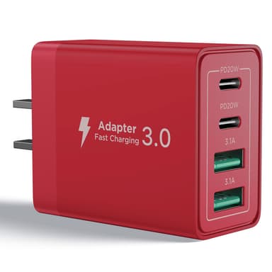 Aioneus 40W USB-C 4-Port Fast Charging Block for Smartphones and Tablets