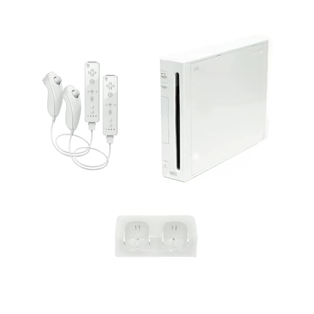 Nintendo Wii Console White Premium Bundle (Renewed)