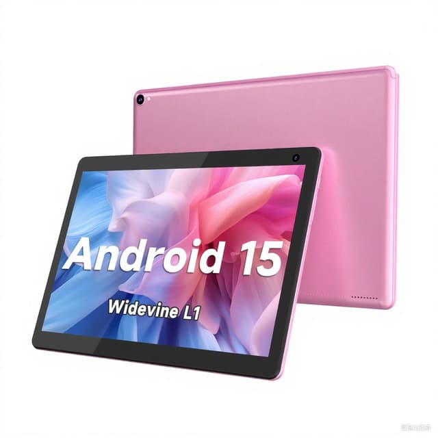COOPERS 10-Inch Android 15 Tablet with Quad-Core Processor and 1TB Expandable Storage
