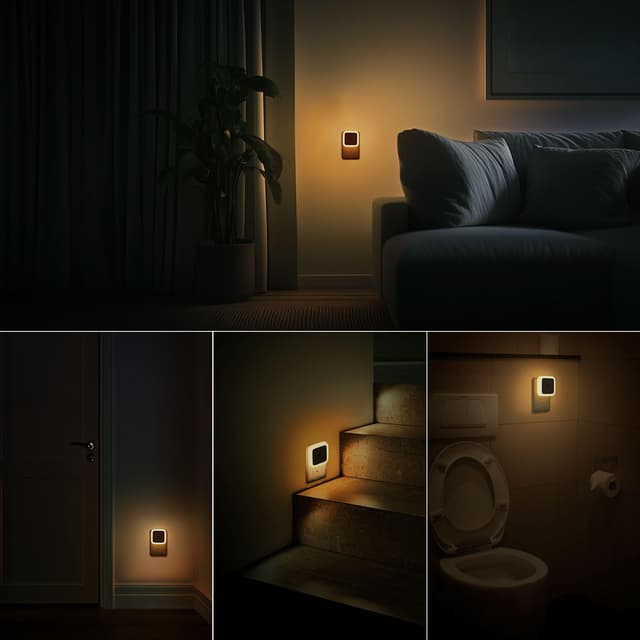 Sujeet Night Light, Night Lights Plug into Wall 4-Pack, Nightlight Plug in Night Lights... Review: Is It Worth It for Smart Home?