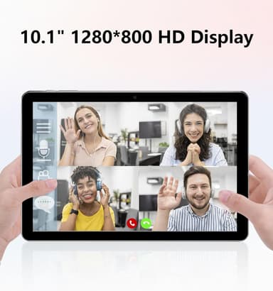 ECOPAD 10.1 Inch Android 15 Tablet with 12GB RAM and 64GB Storage