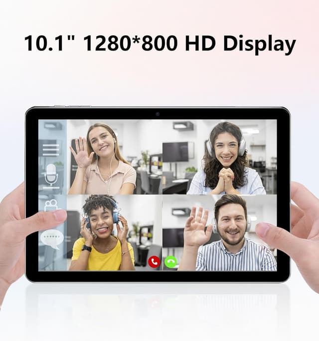 ECOPAD 10.1 Inch Android 15 Tablet with 12GB RAM and 64GB Storage