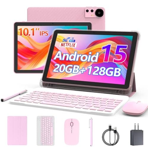 CUPEISI Android 15 Tablet 10 Inch with 20GB RAM, 128GB Storage, and 2TB Expandable