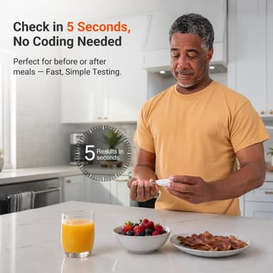 iHealth Gluco+ Wireless Smart Glucose Monitor Kit with 100 Strips & Lancets
