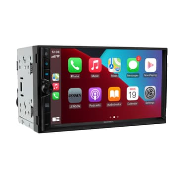 JENSEN J3CA7W 7-inch Wireless Apple CarPlay & Android Auto Double DIN Touchscreen Car Stereo