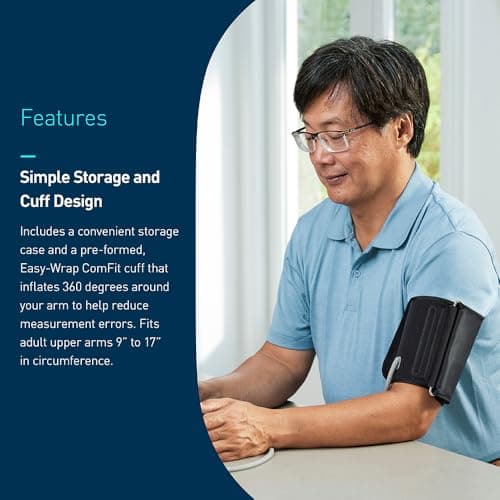 OMRON Silver Upper Arm Blood Pressure Monitor - Accurate Home Monitoring with App Connectivity