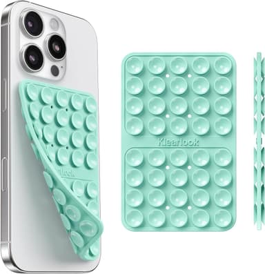 Klearlook Silicone Double-Sided Suction Cup Phone Case Detachable Mount