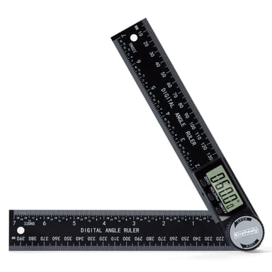 Kirphealy Digital Angle Finder Protractor - 7 Inch Professional Angle Gauge