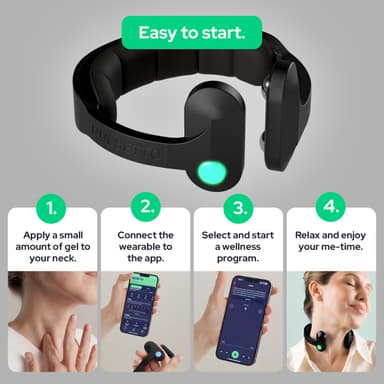 Pulsetto FIT (V2) Wellness Wearable – Relaxation and Daily Wellness Support Device