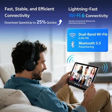 SVITOO 10-Inch Android 16 Tablet with 20GB RAM and 32GB Storage, Expandable to 1TB