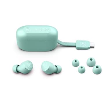 JLab Go Air Pop True Wireless Earbuds - Compact Bluetooth Earphones with 32-Hour Battery Life