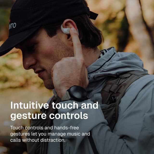 SUUNTO Spark Open Ear Sport Headphones – Lightweight, Water-Resistant, Long Battery Life