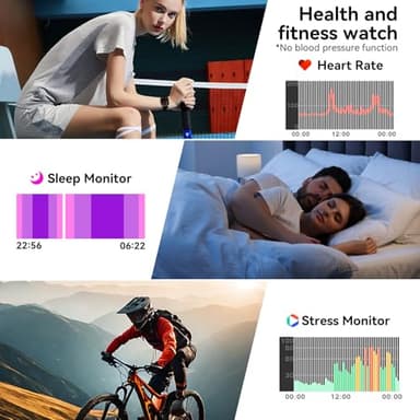 Smart Watch for Men and Women with 1.83" HD Touch Screen and Bluetooth Calling