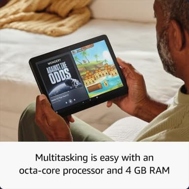 Amazon Fire HD 10 Tablet – Vibrant Full HD Display with Octa-Core Power