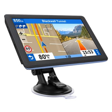 7-Inch HD GPS Navigator for Cars, Trucks, and RVs with Lifetime Map Updates and Advanced Route Planning