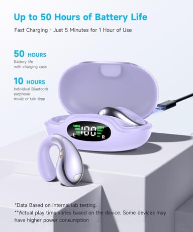 Xoruezls Ultra Open-Ear Earbuds – Lightweight Ergonomic Bluetooth Headphones for Active Lifestyles