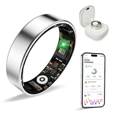 BIEMHA Smart Ring Health Tracker – Accurate Sleep & Fitness Monitoring with Long Battery Life