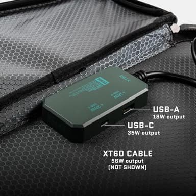 Dark Energy Poseidon Pro 10,000 mAh Portable Charger with Spectre 56W Folding Solar Panel
