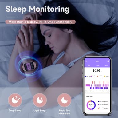 TRAUSI TG08 Smart Watch for Women with 120 Sports Modes and Alexa Built-in