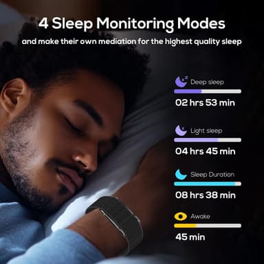 Health Smart Bracelet with 120+ Sport Modes and Comprehensive Health Monitoring